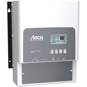 STECA Solarladeregler Steca Tarom MPPT 6000-S Spannungsregler Leistung maximal in Watt: 900 1800 3600 schwarz-weiß (schwarz, weiß) Solartechnik