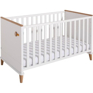 PAIDI Babybett Lotte & Fynn, 2-tlg., PAIDI AIRWELL® 200 Matratze und 4-fach höhenverstellbarem Lattenrost