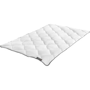 Steppbett leicht - weiß - Materialmix - 155 cm - 2 cm | Möbel Kraft