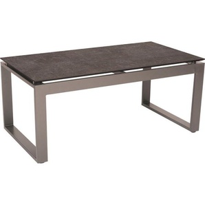 Stern Loungetisch Allround, Graphit, Grau, Metall, Kunststoff, rechteckig, 60x46x115 cm, Loungemöbel, Loungetische