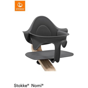 Stokke Baby Nomi, Anthrazit, Kunststoff, 22x23x29 cm, schadstofffrei, abwaschbar, Schnellverschluss, einfache Montage, Babymöbel, Hochstühle & Zubehör, Hochstuhlzubehör