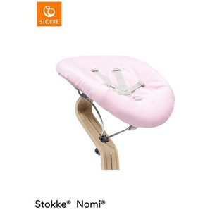 Stokke Newborn Nomi, Grau, Rosa, Schwarz, Kunststoff, Textil, 40x40x65 cm, 5-Punkte-Sicherheitsgurt, Bezug abnehmbar und maschinenwaschbar, Babymöbel, Hochstühle & Zubehör, Hochstuhlzubehör