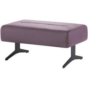 Stressless Hocker aus Leder  Stella ¦ lila/violett ¦ Maße (cm): B: 90 H: 44 T: 57