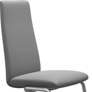 Stressless® Polsterstuhl Laurel, High Back, Größe M, mit Beinen aus Stahl in Chrom matt