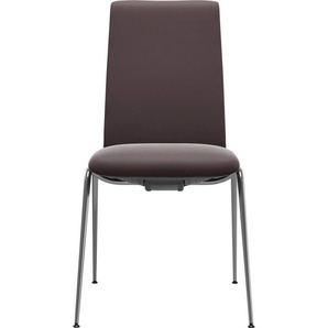 Stressless® Polsterstuhl Laurel, Low Back, Größe M, mit Beinen aus Stahl in Chrom glänzend