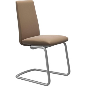 Stressless® Polsterstuhl Laurel, Low Back, Größe M, mit Beinen aus Stahl in Chrom matt