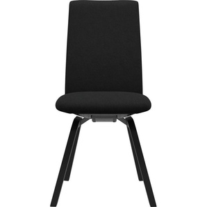 Stressless® Polsterstuhl Laurel, Low Back, Größe M, mit schräggestellten Beinen in Schwarz