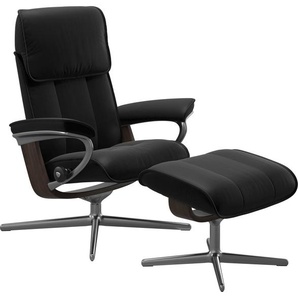 Stressless® Relaxsessel Admiral, mit Cross Base, Größe M & L, Holzakzent Wenge