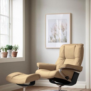 Stressless® Relaxsessel Mayfair, mit Cross Base, Größe S, M & L, Holzakzent Schwarz