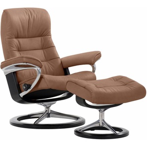 Stressless® Relaxsessel Opal (Set, Relaxsessel mit Hocker), mit Hocker, mit Signature Base, Größe M, mit Schlaffunktion