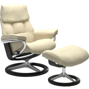 Stressless® Relaxsessel Ruby, mit Signature Base, Größe S, Gestell Eiche, Wenge, Braun & Schwarz