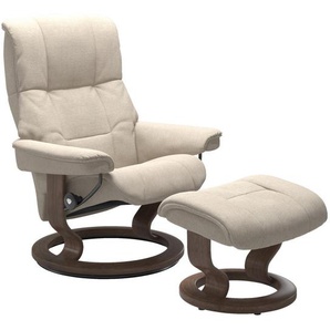 Stressless Relaxsesselset Mayfair, Beige, Textil, Walnuss, Schichtholz, 79x101x73 cm, Fußauswahl, Lederauswahl, Stoffauswahl, Wohnzimmer, Sessel, Relaxsessel