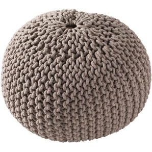 como Strickpouf | beige | 38 cm | [50.0] |