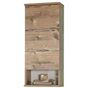 Stylife Hängeschrank, Fichte, Holzwerkstoff, 1 Fächer, 30x71x20.5 cm, Made in Germany, hängend, Typenauswahl, Badezimmer, Badezimmerschränke, Hängeschränke