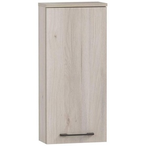 Stylife Hängeschrank Maxim, Anthrazit, Sand, Holzwerkstoff, Holzoptik, 2 Fächer, 32.7x72.3x16.7 cm, Made in Germany, Zusatzausstattung erhältlich, hängend, Typenauswahl, Badezimmer, Badezimmerschränke, Hängeschränke