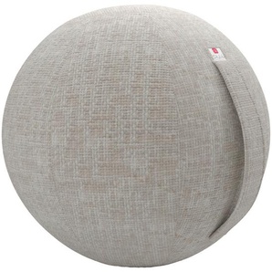 Stylife Sitzball, Beige, Textil, meliert, Füllung: Luftkern, Oeko-Tex® Standard 100, Wohnzimmer, Hocker, Sitzsäcke