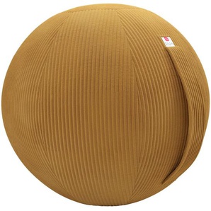 Stylife Sitzball, Gelb, Textil, Füllung: Luftkern, Oeko-Tex® Standard 100, Wohnzimmer, Hocker, Sitzsäcke