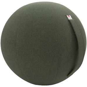 Stylife Sitzball Scooby, Dunkelgrün, Textil, Füllung: Luftkern, Oeko-Tex® Standard 100, Wohnzimmer, Hocker, Sitzsäcke