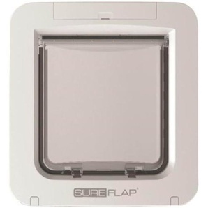 Sureflap Mikrochip Haustierklappe XL wei