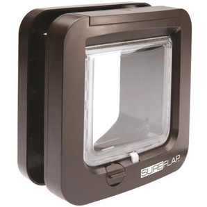 Sureflap Mikrochip Katzenklappe braun