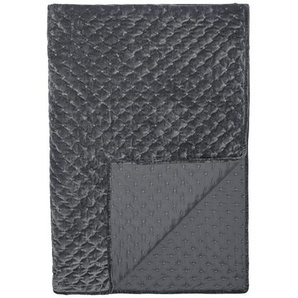 Svanefors Tagesdecke Cia, Grau, Textil, Uni, 260x260 cm, Schlaftextilien, Bettwäsche, Tagesdecken