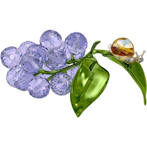 Swarovski Dekofigur Kristallfigur Sammelfigur Idyllia Schnecke und Blaubeeren, 5667549 (1 St), Swarovski® Kristall