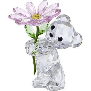 Swarovski Dekofigur Kristallfigur Sammelfigur Kris Bär Ein Gänseblümchen für Dich, 5675327 (1 St), Swarovski® Kristall