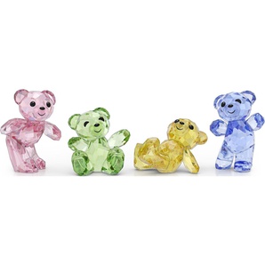 Swarovski Dekofigur Kristallfiguren Set Bärenfamilie Kris Bär 30. Jubiläumsset, 5636306 (4 St), Swarovski® Kristall