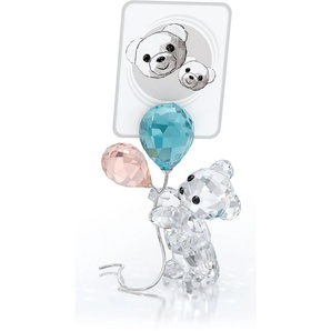 Swarovski Dekofigur My Little Kris Bear Fotohalter, 5557545 (1 St), Swarovski® Kristall mit schwarzem Emaille