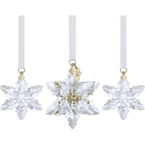 Swarovski Dekohänger Sammelfigur Multipack Annual Edition 3D Ornament Set 2024, 5674410 (Set, 3 St), Swarovski® Kristall