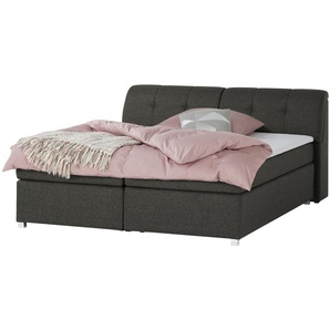 switch Boxspringbett  Lumo ¦ schwarz ¦ Maße (cm): B: 170 H: 100