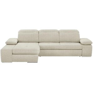 switch Ecksofa  Avilla ¦ beige ¦ Maße (cm): B: 285 H: 86 T: 187