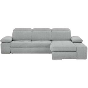 switch Ecksofa  Avilla ¦ grau ¦ Maße (cm): B: 285 H: 86 T: 187