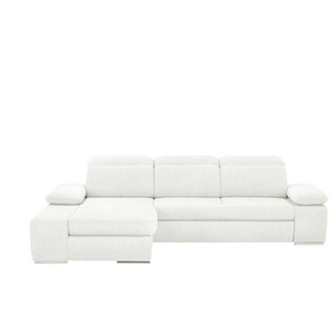 switch Ecksofa  Avilla ¦ weiß ¦ Maße (cm): B: 285 H: 86 T: 187