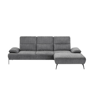 switch Ecksofa  Cesar ¦ grau ¦ Maße (cm): B: 290 H: 102 T: 183