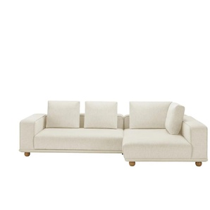 switch Ecksofa aus Mikrofaser Cora ¦ creme ¦ Maße (cm): B: 305 H: 88 T: 173