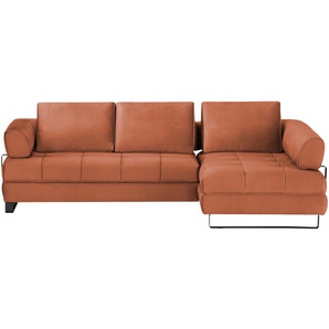 switch Ecksofa  Havana ¦ orange ¦ Maße (cm): B: 272 H: 89 T: 173