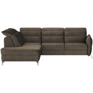 switch Ecksofa  Montale ¦ braun ¦ Maße (cm): B: 261 H: 108 T: 229