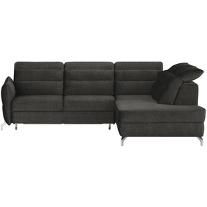 switch Ecksofa  Montale ¦ grau ¦ Maße (cm): B: 261 H: 108 T: 229