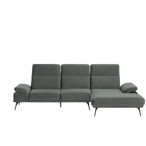 switch Ecksofa  Monte Carlo ¦ grau ¦ Maße (cm): B: 297 H: 103 T: 169