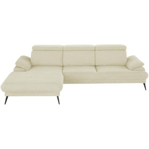 switch Ecksofa  Sicilia ¦ creme ¦ Maße (cm): B: 290 H: 101 T: 187