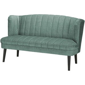 Twist Küchensofa Velours meliert Rina - türkis/petrol - Materialmix - 156 cm - 92 cm - 76 cm | Möbel Kraft