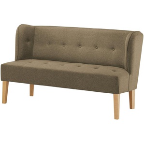 switch Küchensofa Webstoff  Astonia ¦ braun ¦ Maße (cm): B: 180 H: 88 T: 74,5