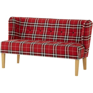 switch Küchensofa Webstoff  Astonia ¦ rot ¦ Maße (cm): B: 160 H: 88 T: 74,5