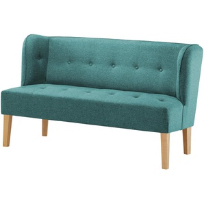 switch Küchensofa  Webstoff Astonia ¦ türkis/petrol ¦ Maße (cm): B: 160 H: 88 T: 74,5