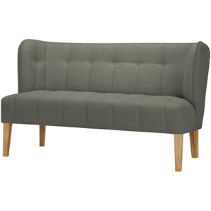 switch Küchensofa Webstoff  Bella ¦ grau ¦ Maße (cm): B: 158 H: 90 T: 72