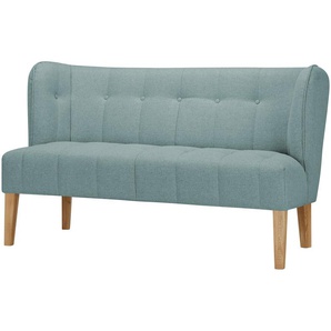 Twist Küchensofa Webstoff meliert Bella - türkis/petrol - Materialmix - 158 cm - 90 cm - 72 cm | Möbel Kraft