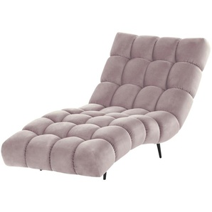 switch Relaxliege Delphi - rosa/pink - Materialmix - 80 cm - 91 cm - 166 cm | Möbel Kraft