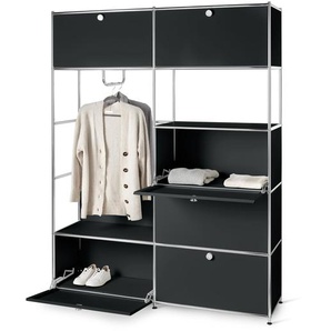 Systemschrank Metall »CN3« - schwarz -