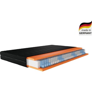 Taschenfederkernmatratze Black Diamond Comfort, Matratze 90x200, 140x200 cm & weitere Größen, my home, 20 cm hoch, 7-Zonen, H2 / H3 / H4, ergonomisch, atmungsaktiv